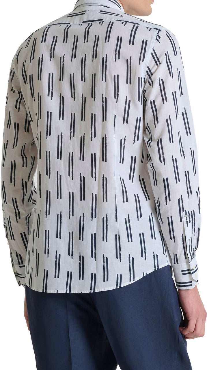 Antony Morato SHIRT NAPOLI REGULAR FIT Blauw