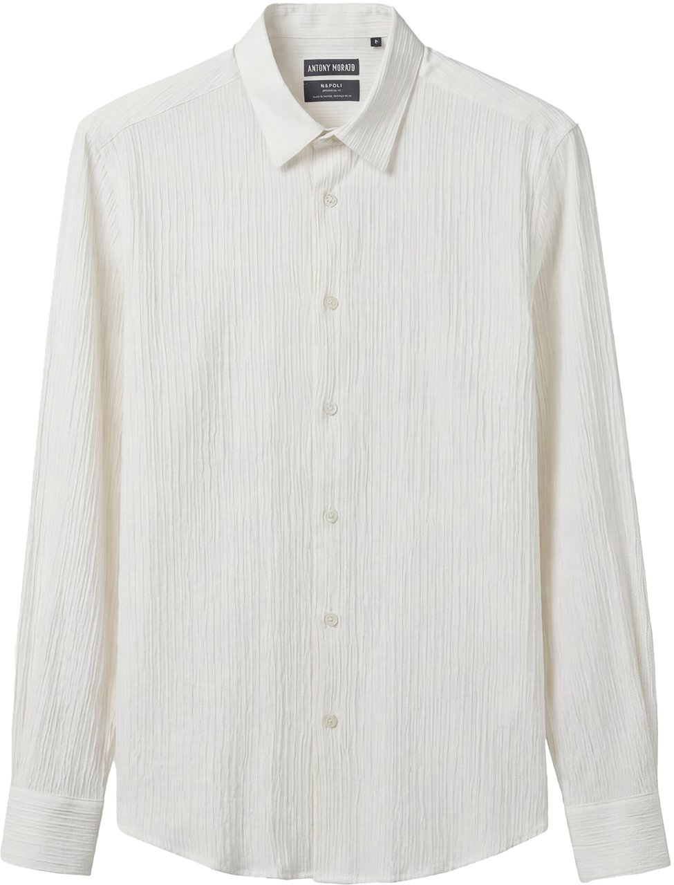 Antony Morato SHIRT  NAPOLI REGULAR FIT IN STRETCH FABRIC Beige