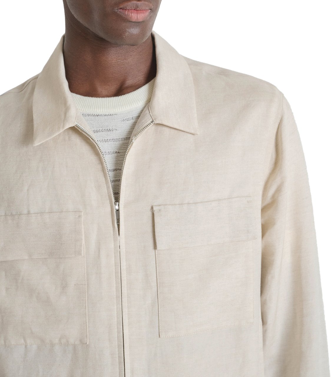 Antony Morato SHIRT BREMA RELAXED FIT Beige