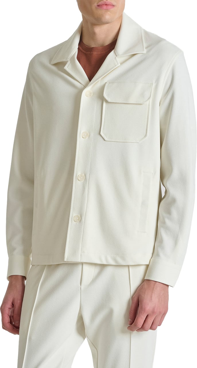Antony Morato SHIRT DUBLIN REGULAR FIT IN TWIL STRETCH Divers