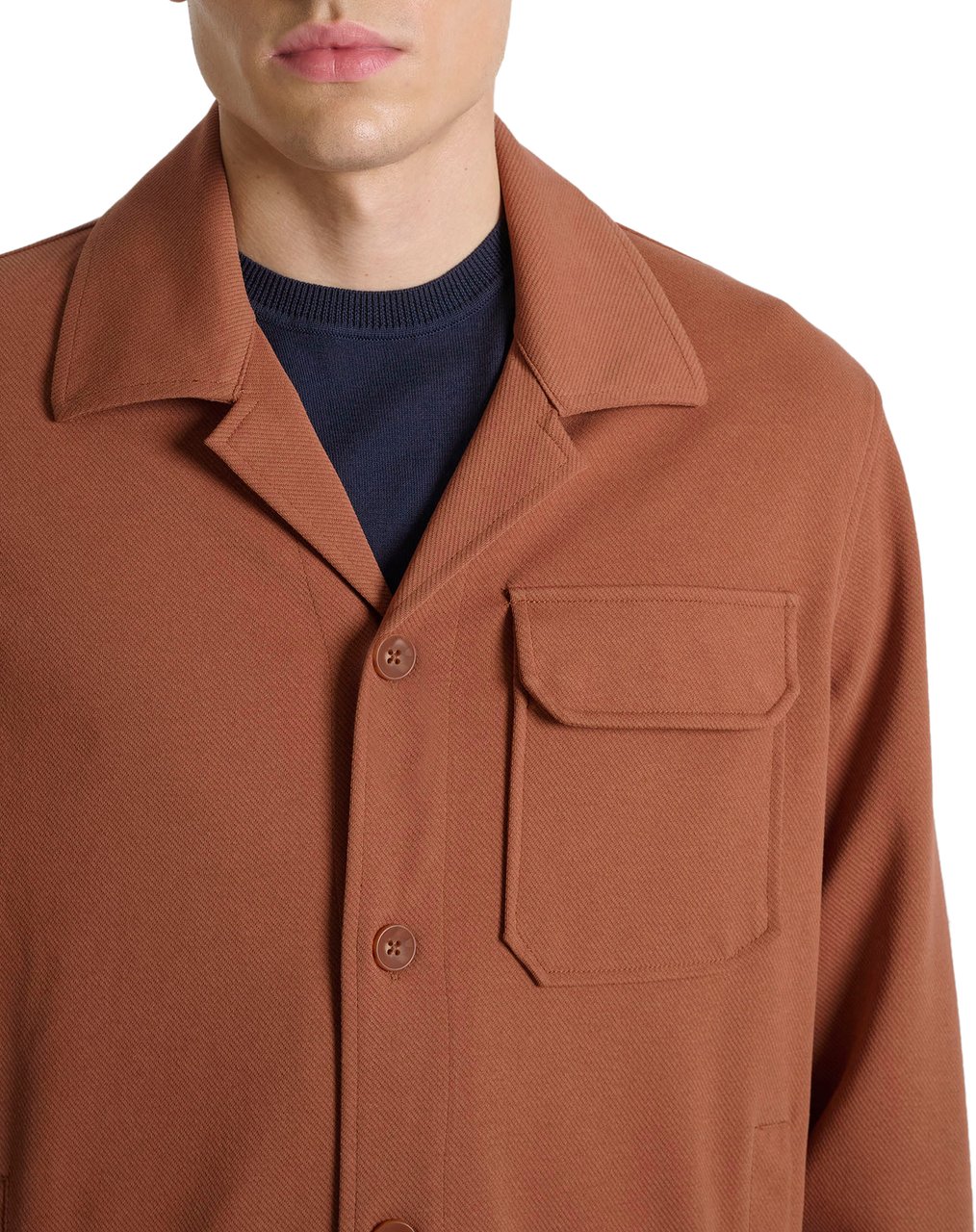 Antony Morato SHIRT DUBLIN REGULAR FIT IN TWIL STRETCH Divers
