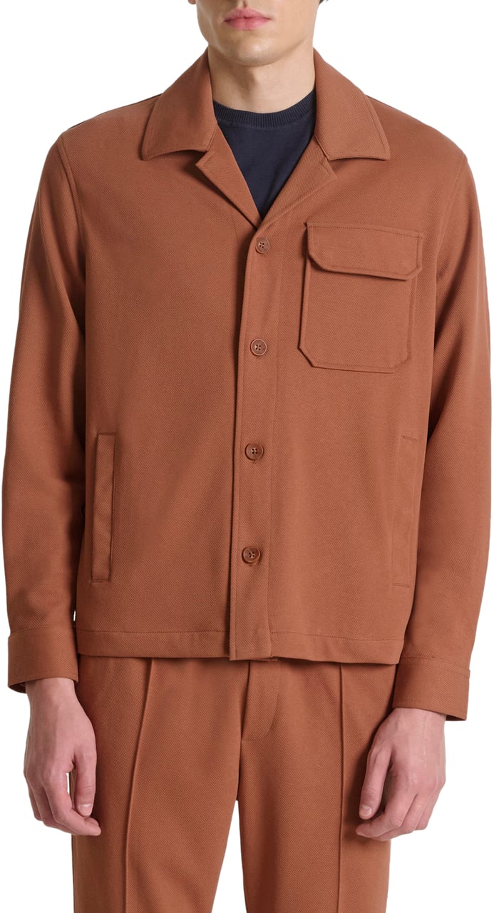 Antony Morato SHIRT DUBLIN REGULAR FIT IN TWIL STRETCH Divers