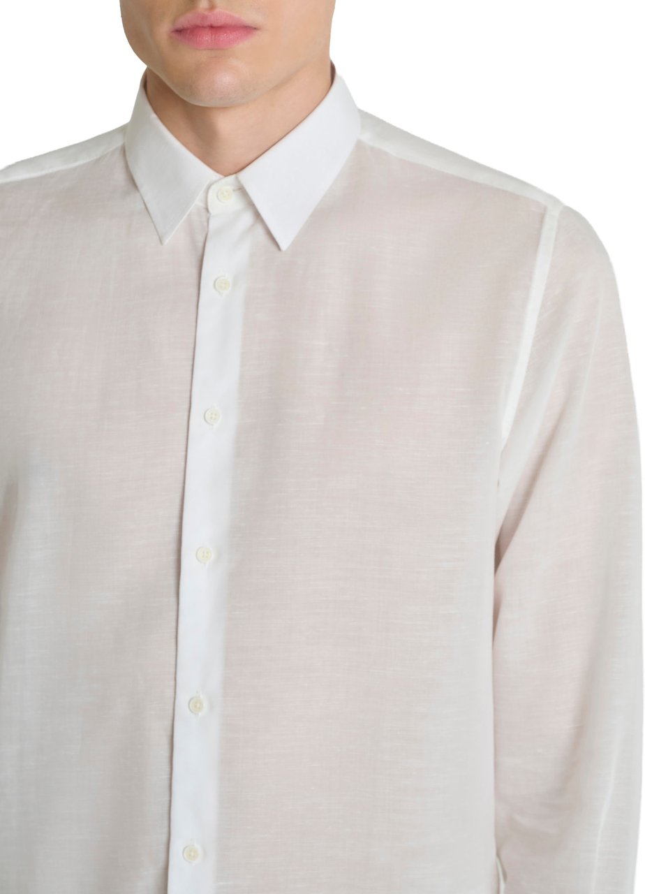 Antony Morato CAMICIA NAPOLI REGULAR FIT SOFT TOUCH Beige