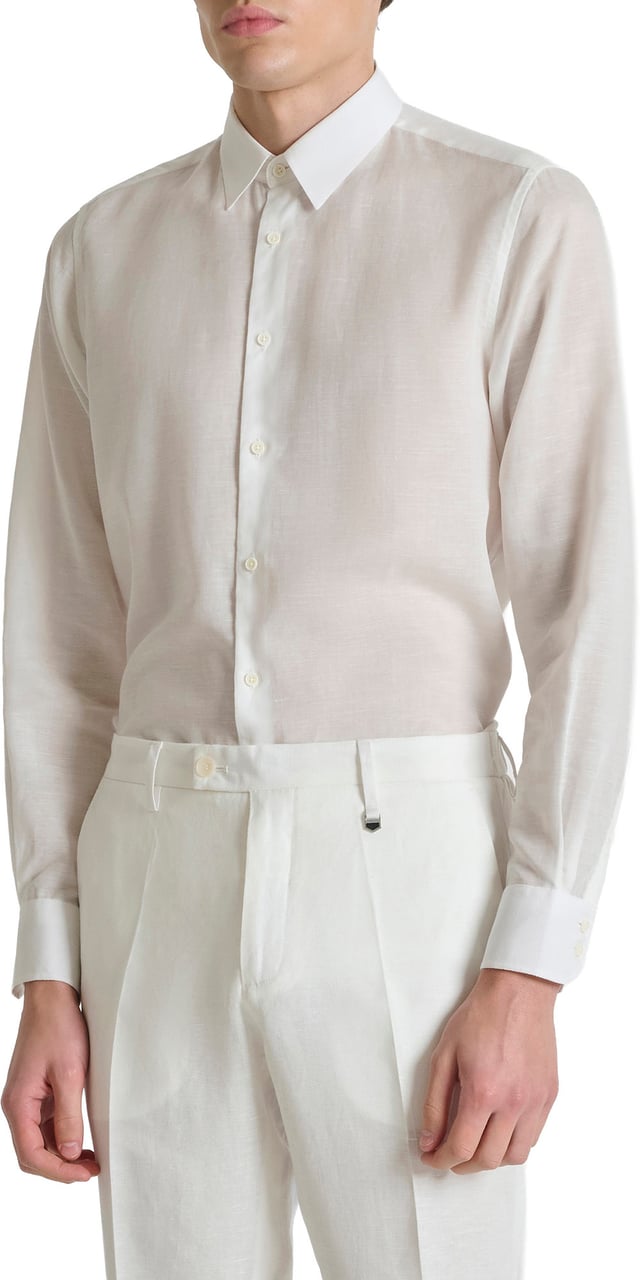 Antony Morato CAMICIA NAPOLI REGULAR FIT SOFT TOUCH Beige