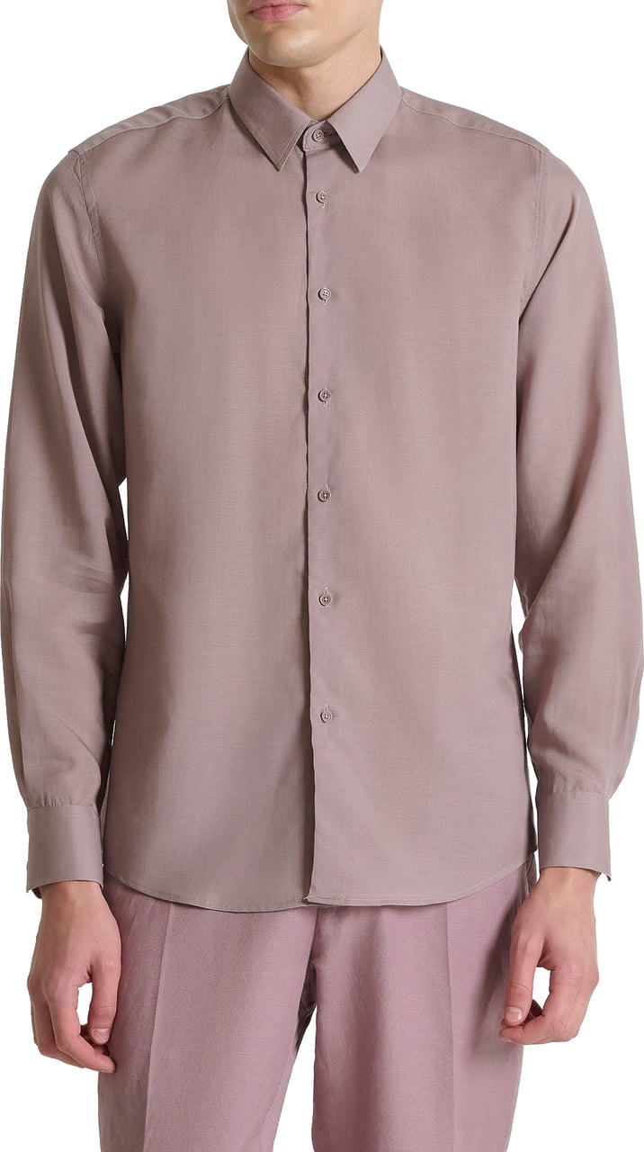 Antony Morato CAMICIA NAPOLI REGULAR FIT SOFT TOUCH Roze