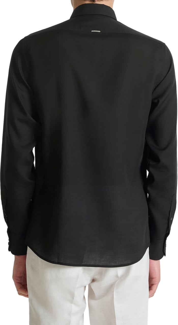 Antony Morato CAMICIA NAPOLI REGULAR FIT SOFT TOUCH Zwart