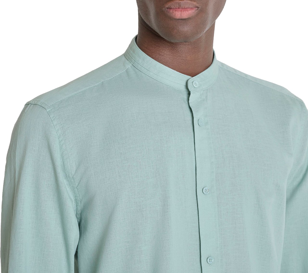 Antony Morato SHIRT TOLEDO REGULAR FIT WITH EMBRIODERED LOGO Blauw