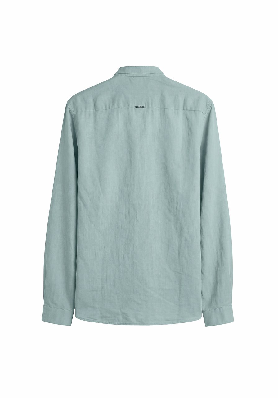 Antony Morato SHIRT TOLEDO REGULAR FIT WITH EMBRIODERED LOGO Blauw