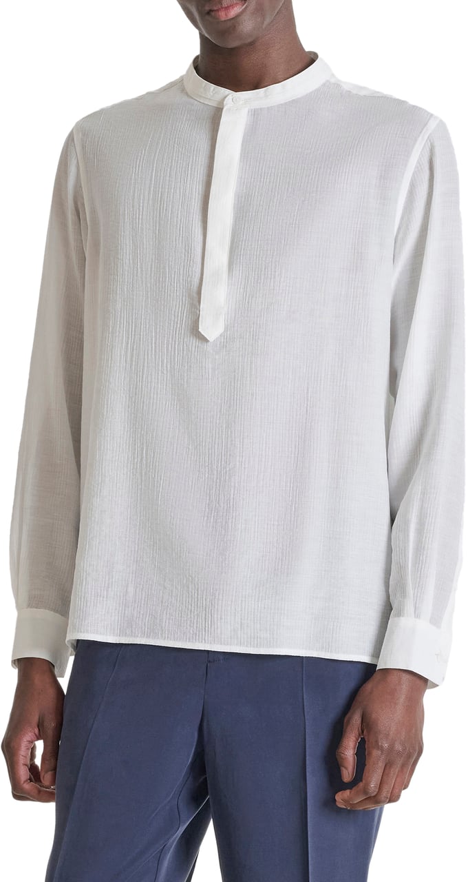 Antony Morato SHIRT SYDNEY RELAXED FIT IN SOFT TOUCH Beige