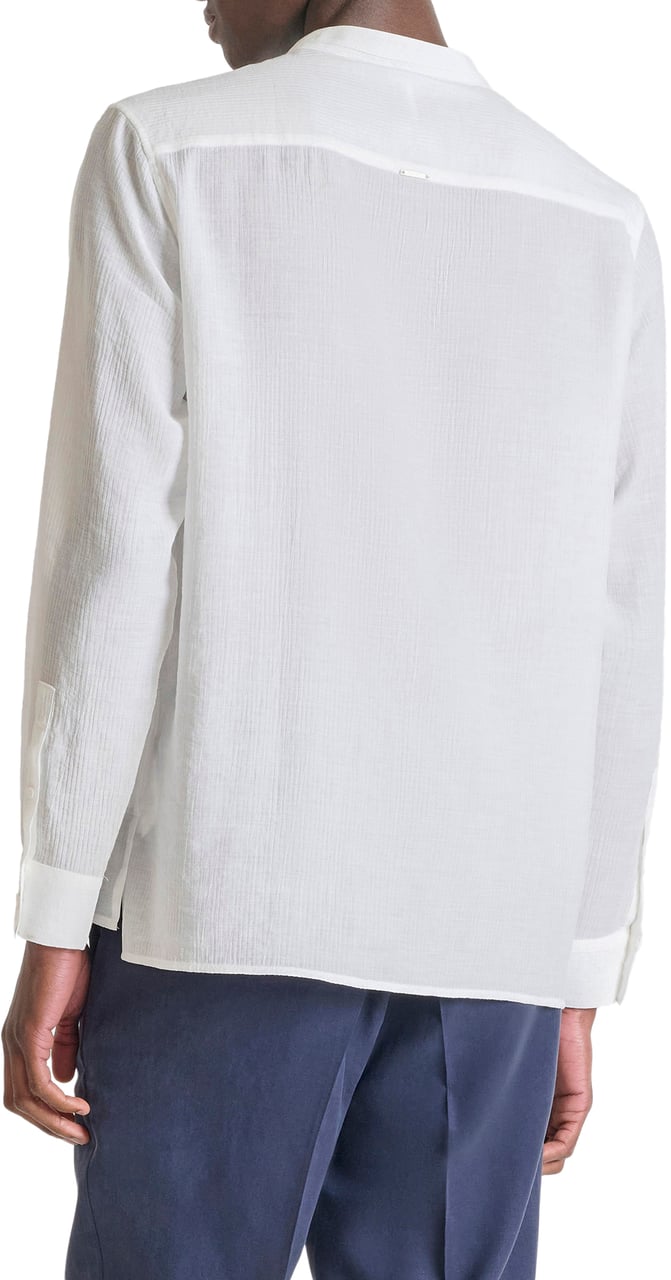 Antony Morato SHIRT SYDNEY RELAXED FIT IN SOFT TOUCH Beige