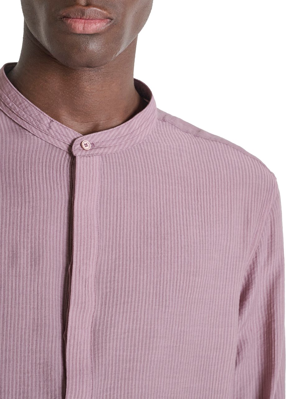 Antony Morato SHIRT SYDNEY RELAXED FIT IN SOFT TOUCH Roze