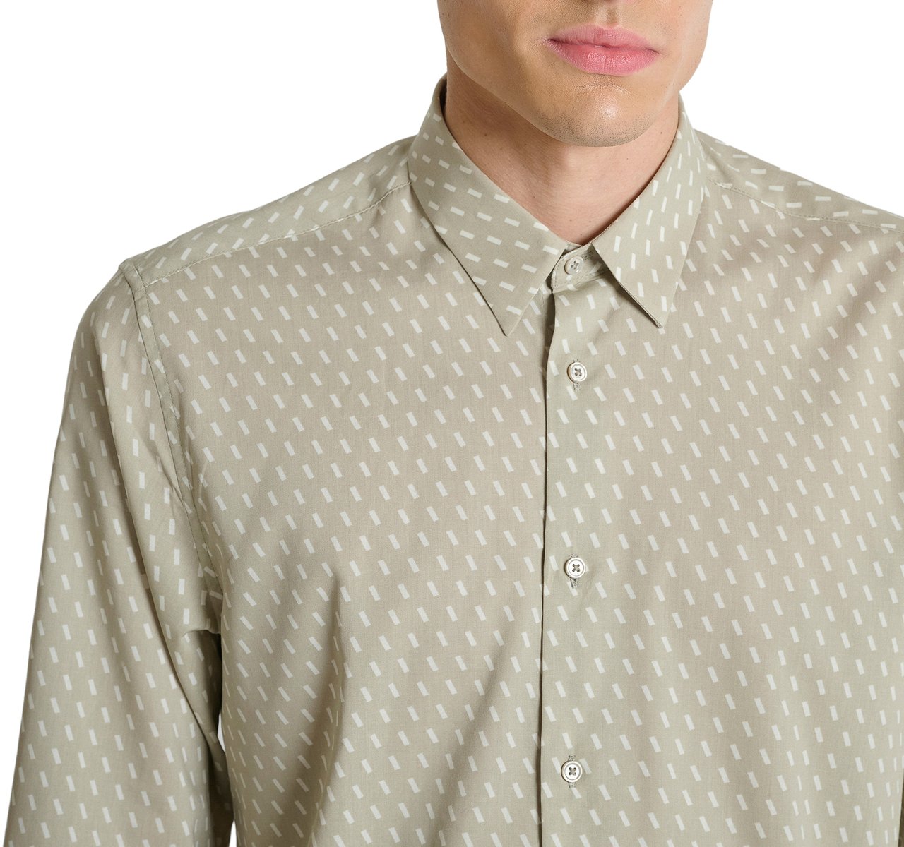 Antony Morato SHIRT NAPOLI REGULAR FITIN WITH LOGOED BADGE Divers