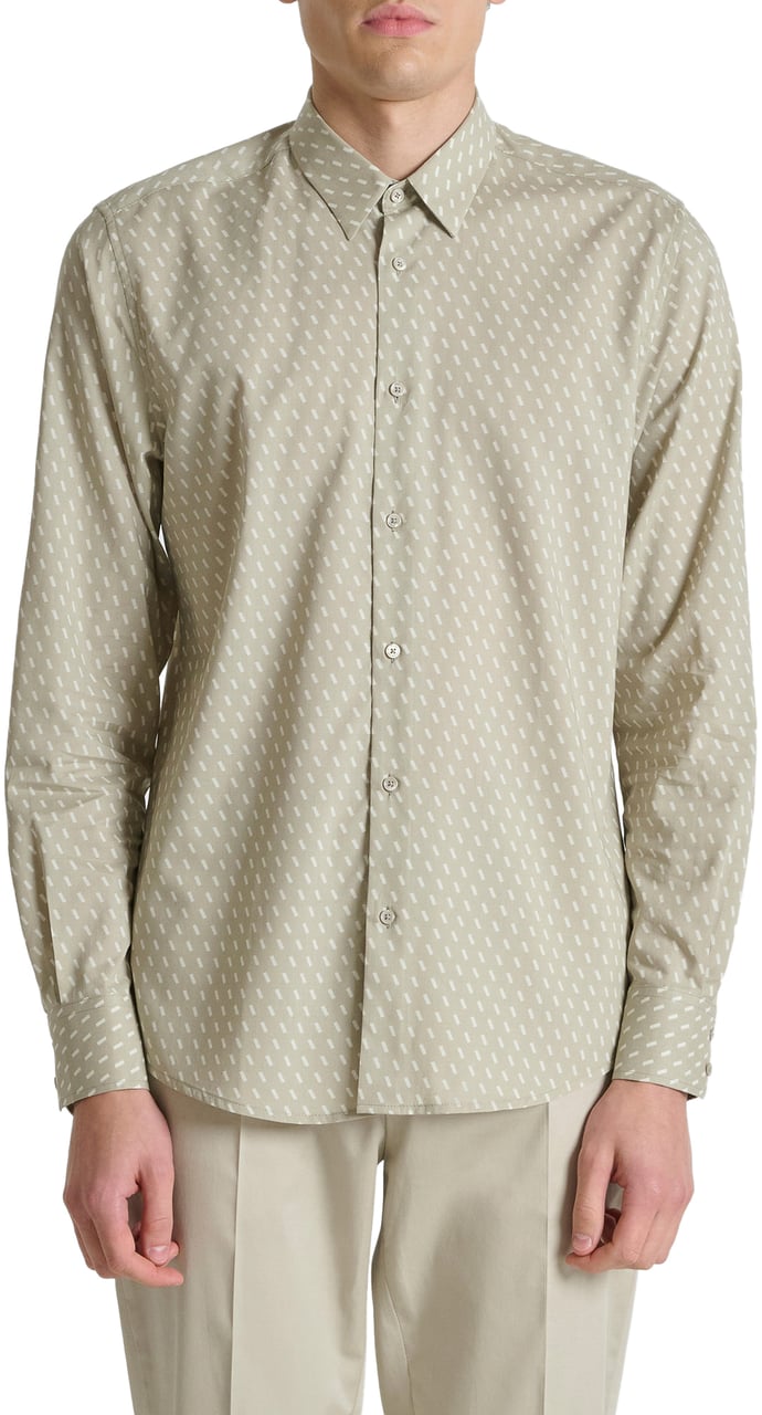 Antony Morato SHIRT NAPOLI REGULAR FITIN WITH LOGOED BADGE Divers