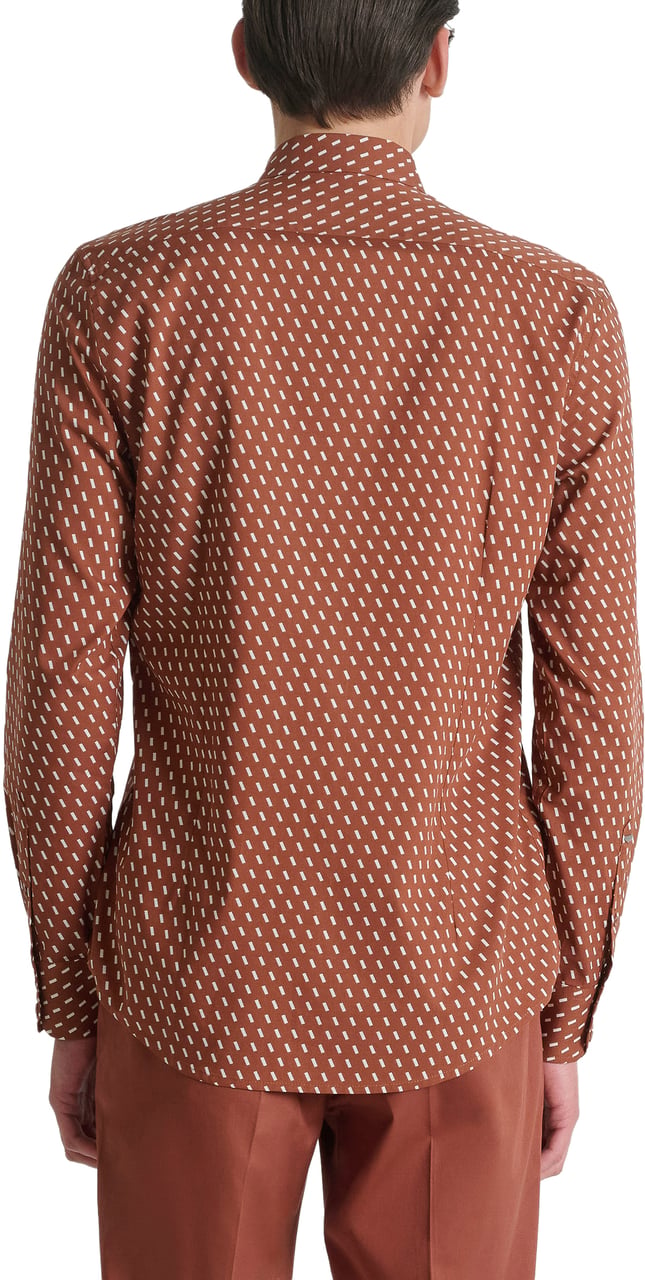 Antony Morato SHIRT NAPOLI REGULAR FITIN WITH LOGOED BADGE Divers
