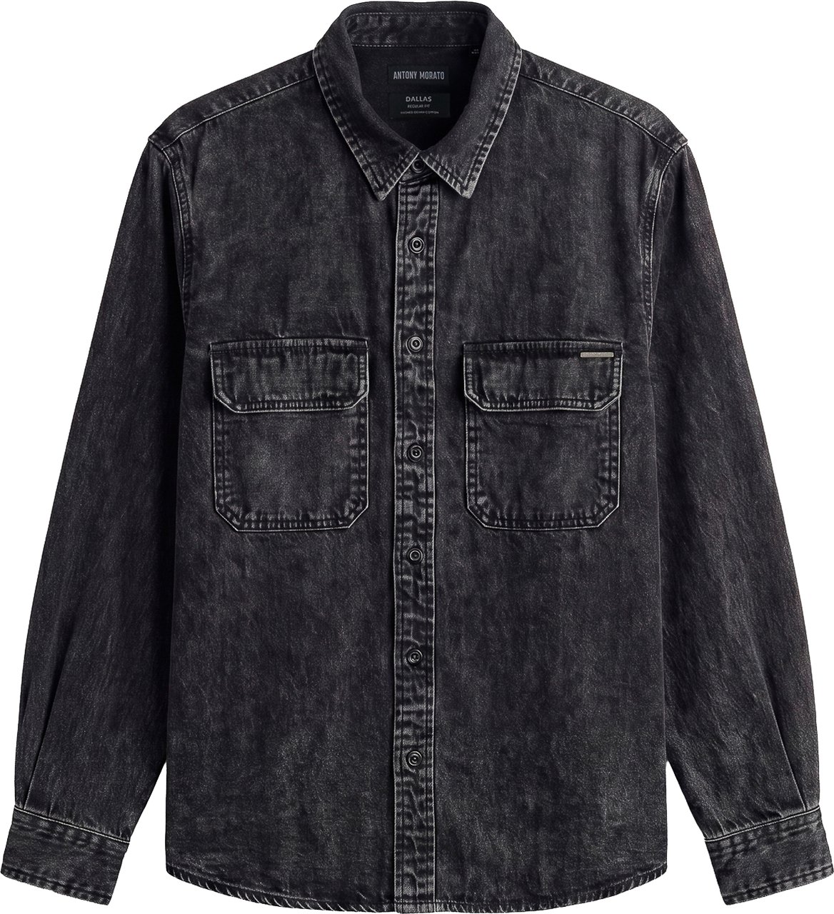Antony Morato CAMICIA DALLAS REGULAR FIT Zwart