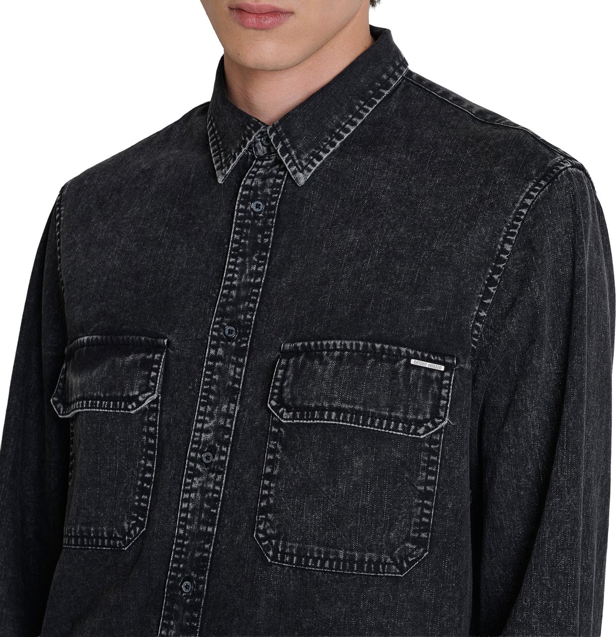 Antony Morato CAMICIA DALLAS REGULAR FIT Zwart