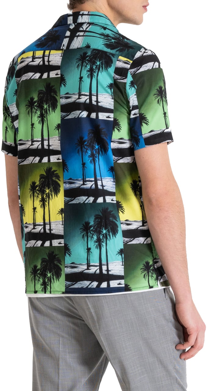 Antony Morato HONOLULU REGULAR STRAIGHT FIT SHIRT Divers