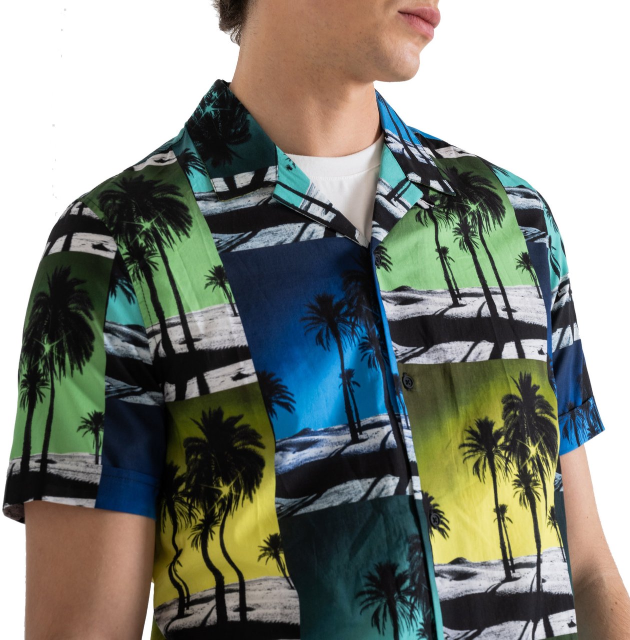 Antony Morato HONOLULU REGULAR STRAIGHT FIT SHIRT Divers