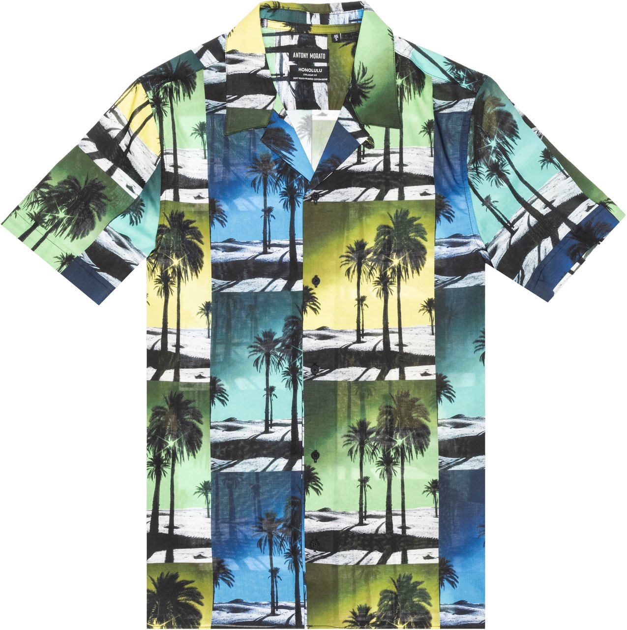 Antony Morato HONOLULU REGULAR STRAIGHT FIT SHIRT Divers