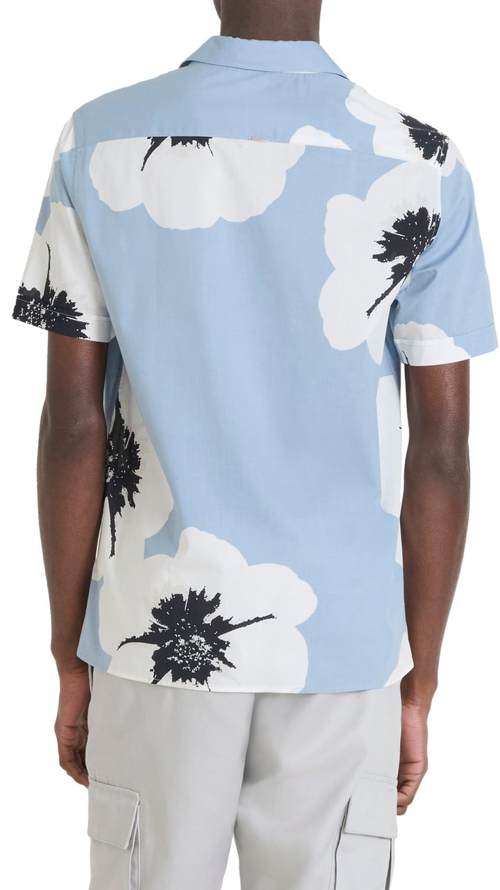 Antony Morato SHIRT HONOLULU STRAIGHT FIT Blauw