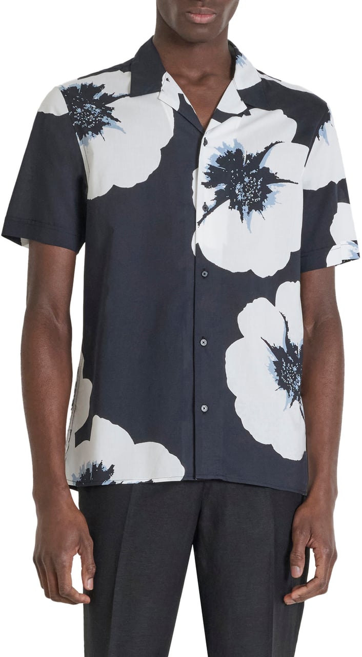 Antony Morato SHIRT HONOLULU STRAIGHT FIT Zwart