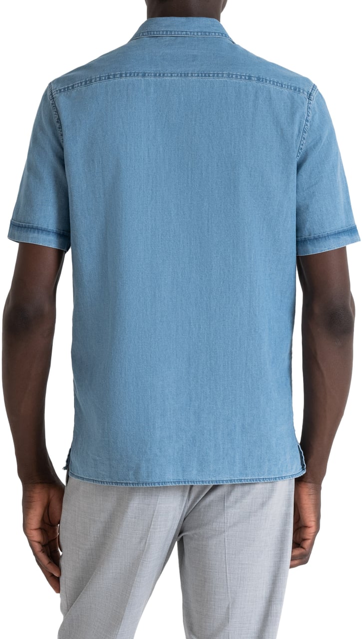 Antony Morato HONOLULU REGULAR STRAIGHT FIT SHIRT Blauw