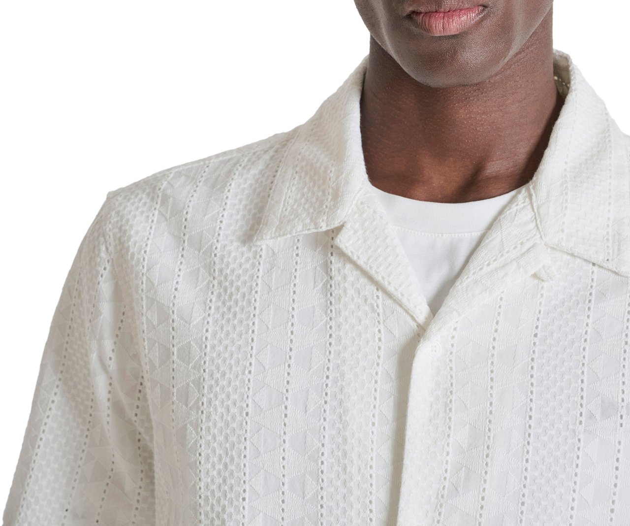 Antony Morato SHIRT HONOLULU RELAXED STRAIGHT FIT Beige