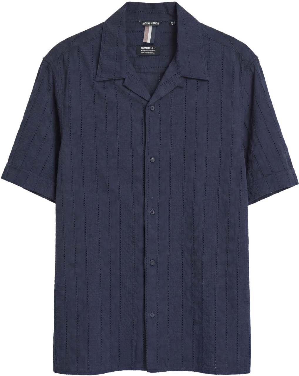 Antony Morato SHIRT HONOLULU RELAXED STRAIGHT FIT Blauw