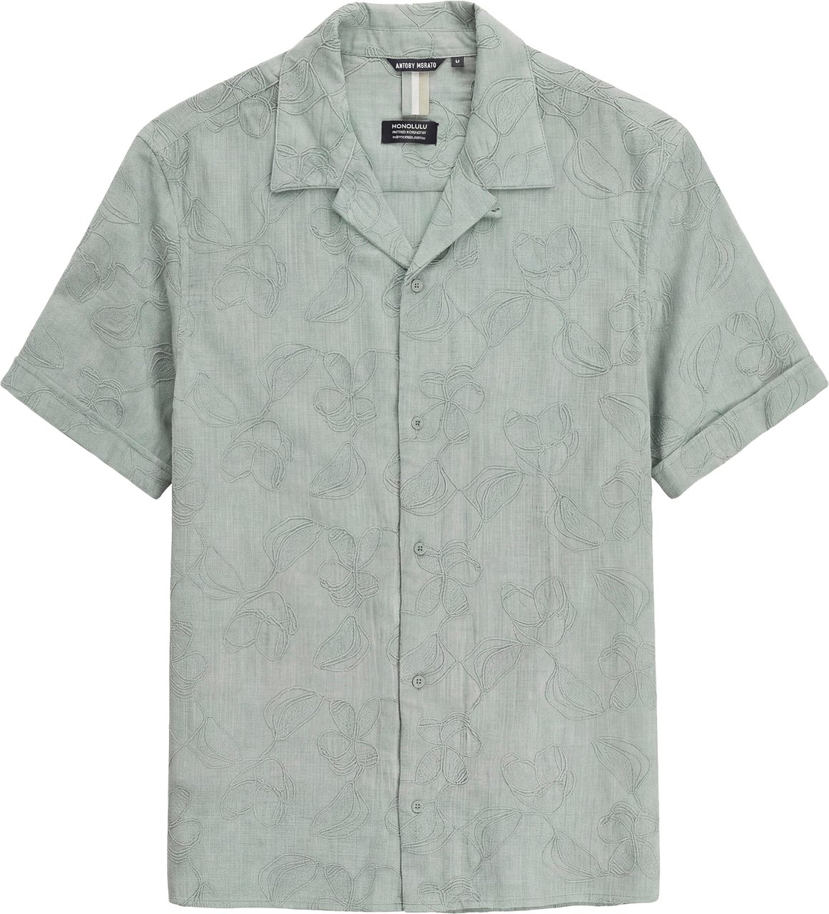 Antony Morato SHIRT HONOLULU RELAXED STRAIGHT FIT Blauw