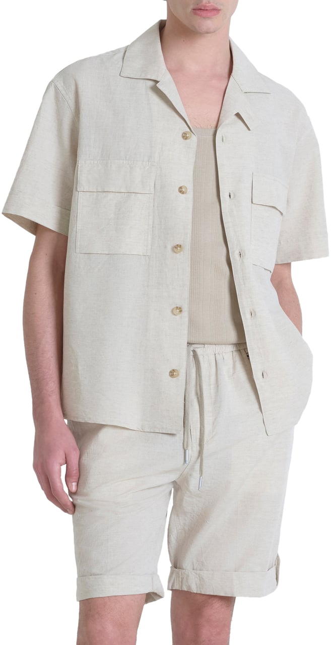 Antony Morato SHIRT NAIROBI RELAXED FIT Beige
