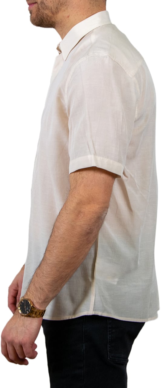 Antony Morato Shirt Adalia Regular Fit In Soft Linen Beige