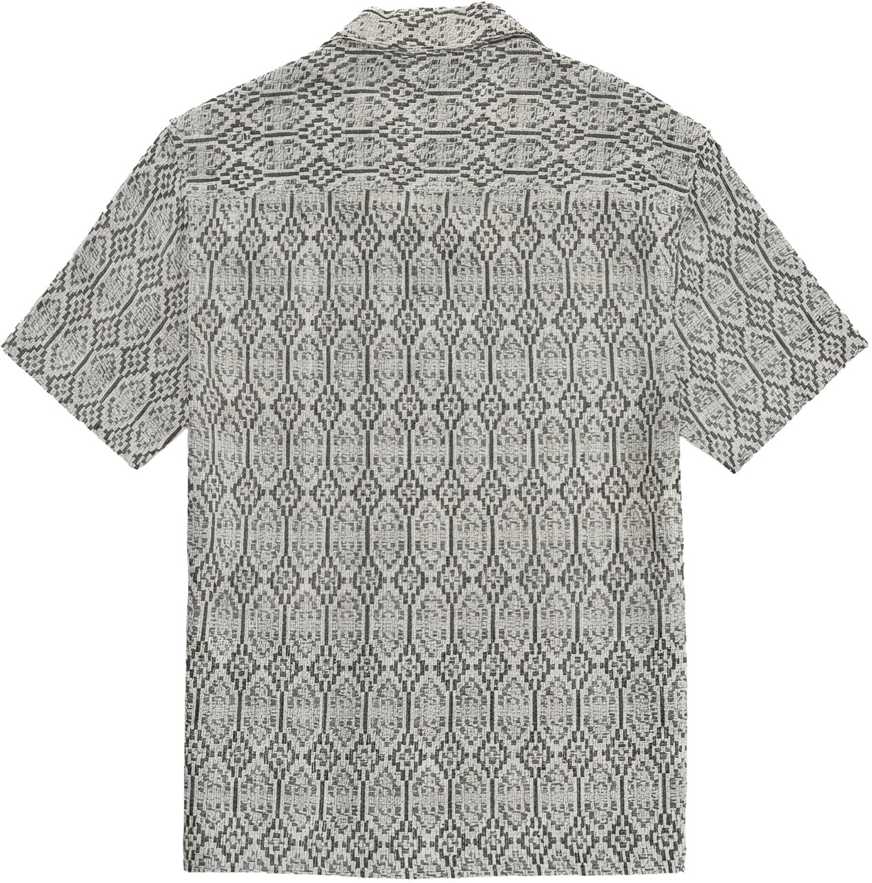 Antony Morato SHIRT RELAXED FIT IN JACQUARD WITH LOGOED  BADGE Divers