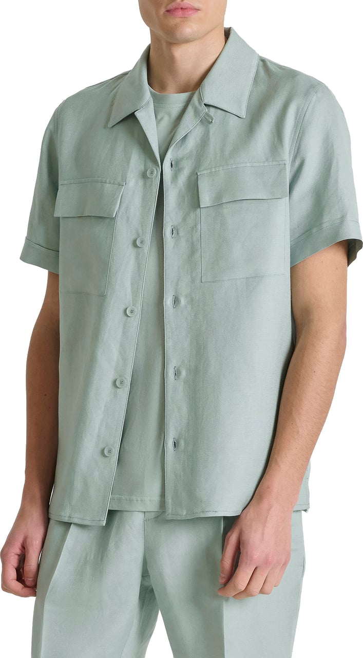 Antony Morato SHIRT PANAMA REGULAR FIT Blauw