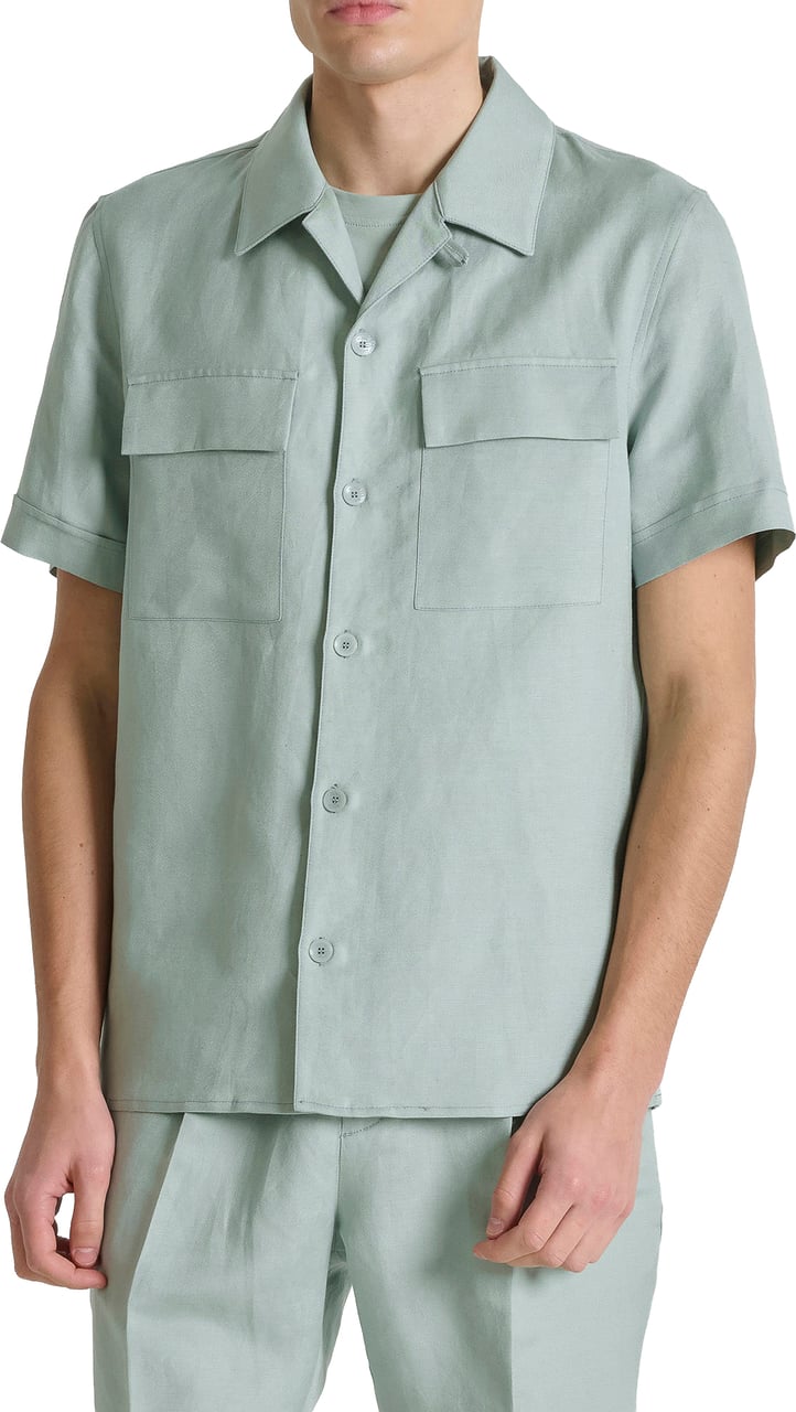 Antony Morato SHIRT PANAMA REGULAR FIT Blauw