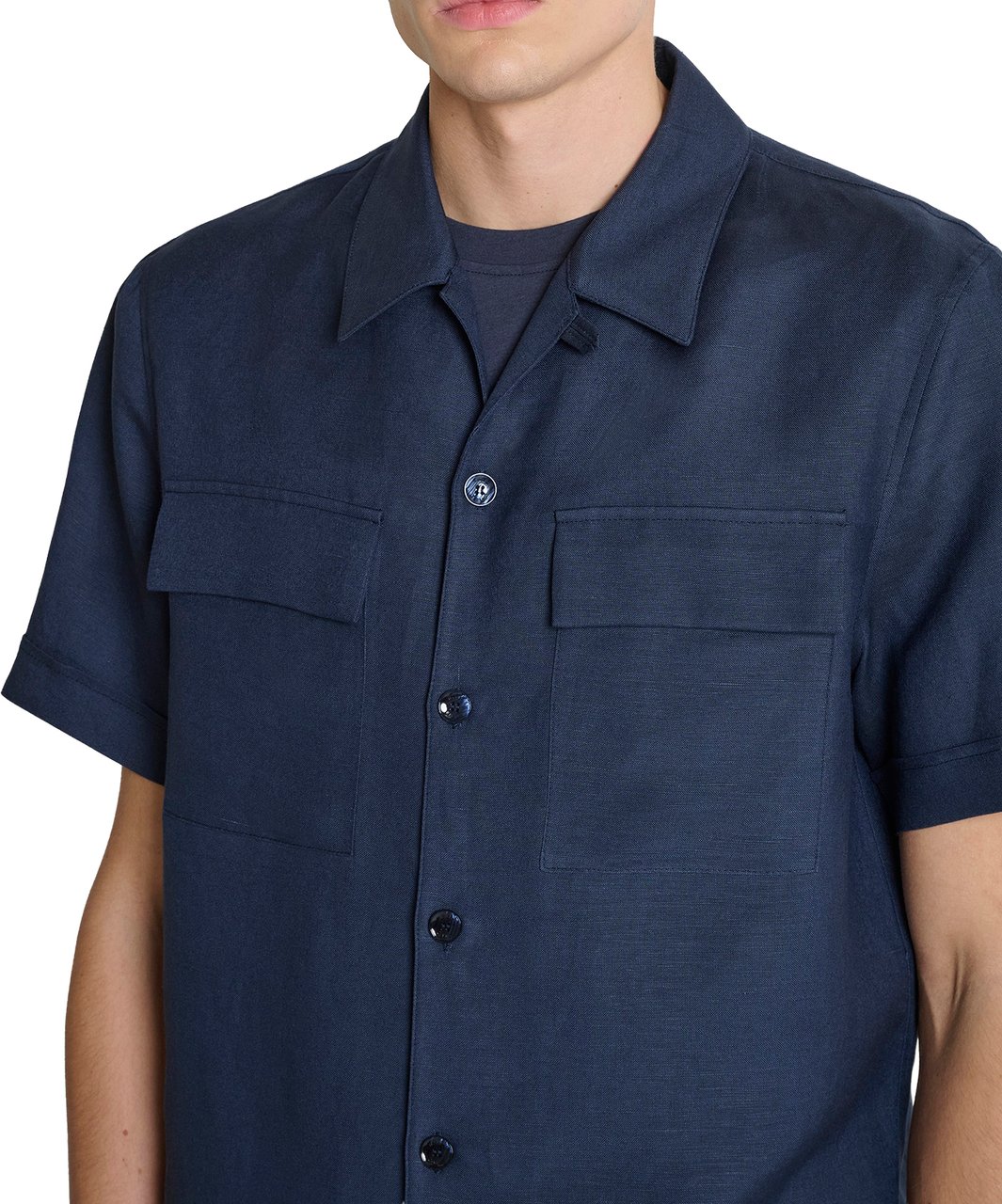 Antony Morato SHIRT PANAMA REGULAR FIT Blauw