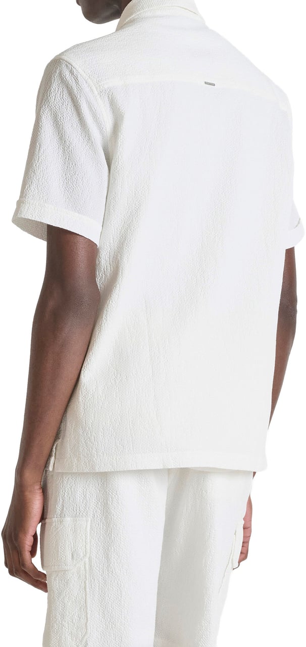 Antony Morato SHRT TALLINN REGULAR FIT IN COTTON DOBBY  FABRIC Beige