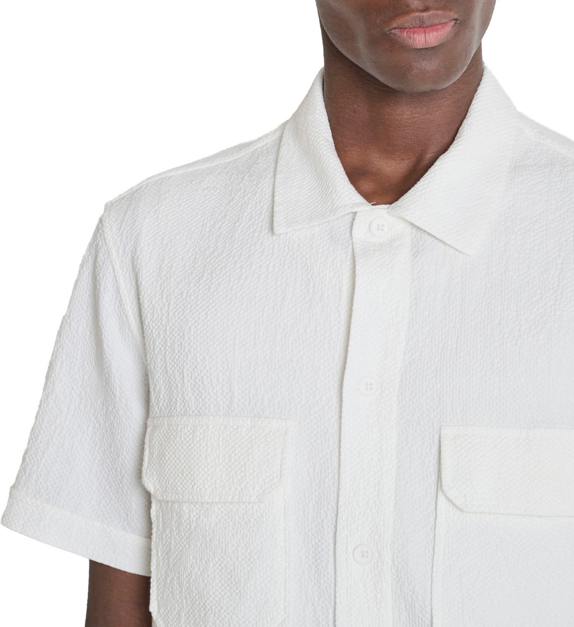 Antony Morato SHRT TALLINN REGULAR FIT IN COTTON DOBBY  FABRIC Beige
