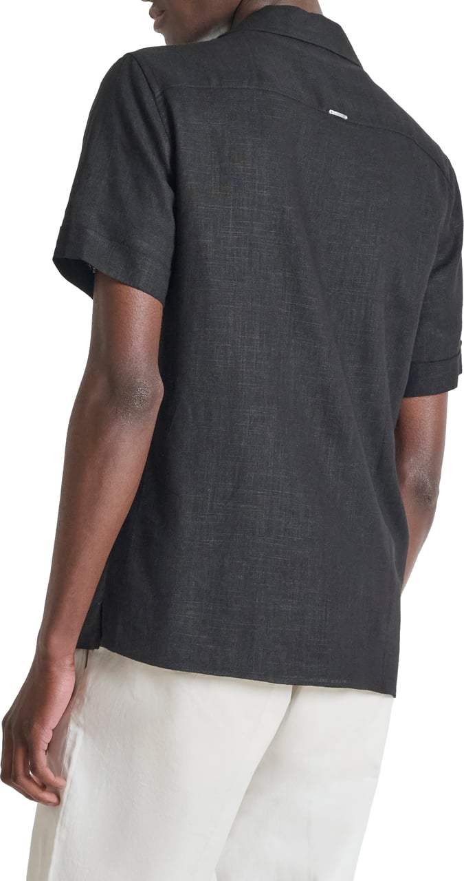 Antony Morato SHIRT HONOLULU REGULAR STRAIGHT FIT IN SOFT TOUCH Zwart