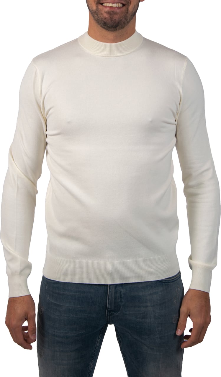 Antony Morato Sweater Slim Fit In Stretch Viscose Beige