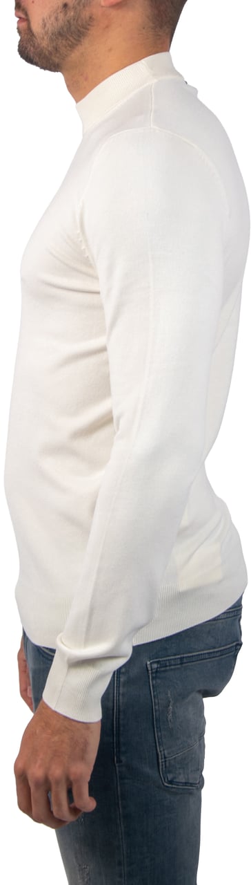 Antony Morato Sweater Slim Fit In Stretch Viscose Beige