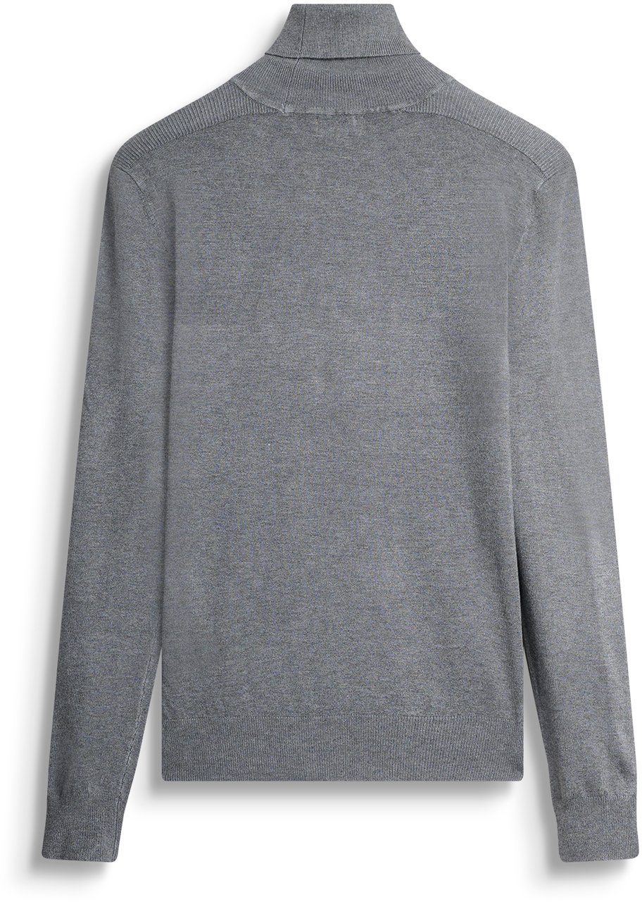 Antony Morato SWEATER SLIM FIT WITH LOGO PATCH Grijs