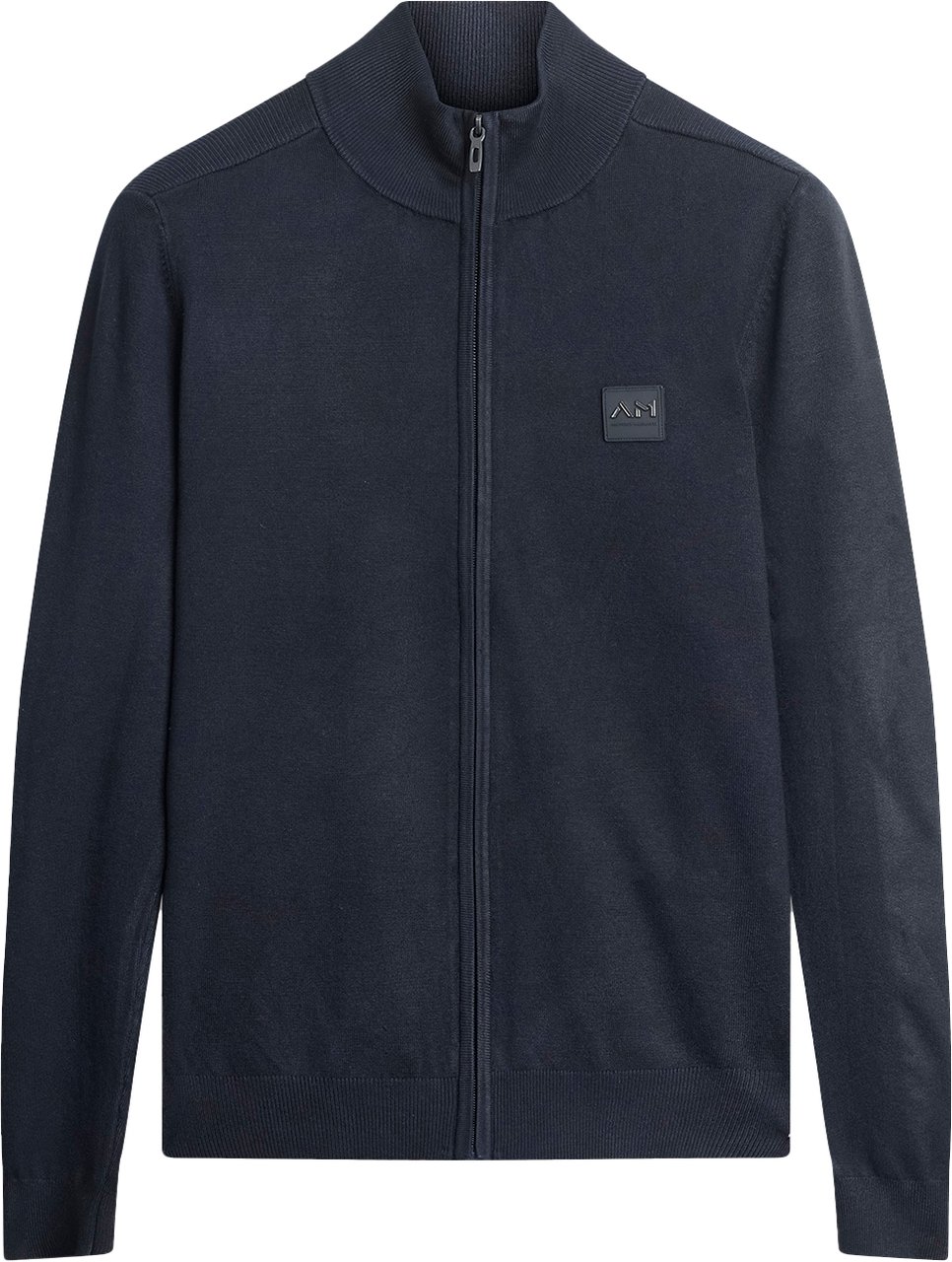 Antony Morato SWEATER SLIM FIT WITH LOGO PATCH Blauw