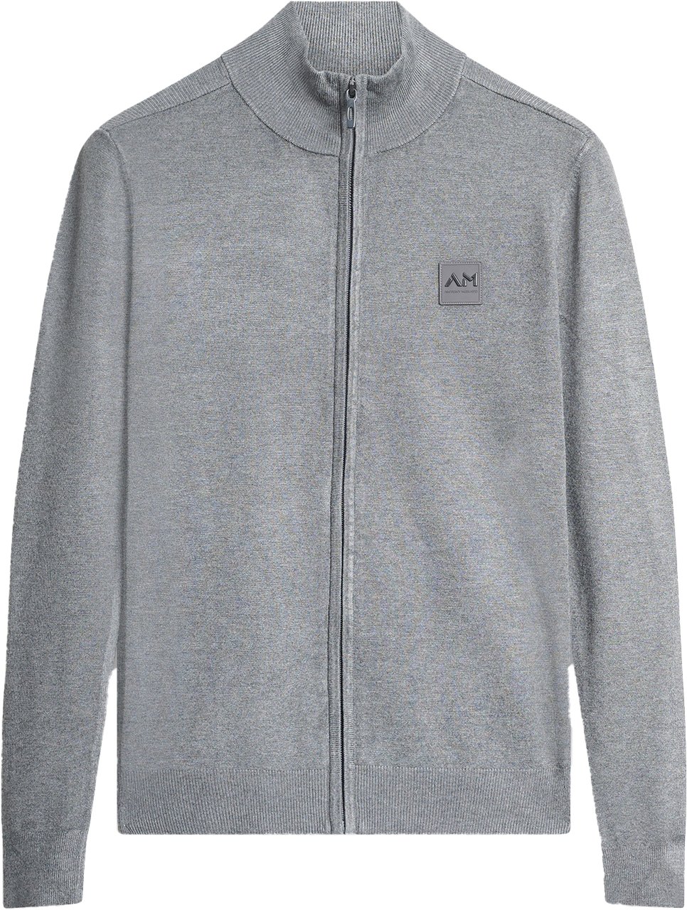Antony Morato SWEATER SLIM FIT WITH LOGO PATCH Grijs