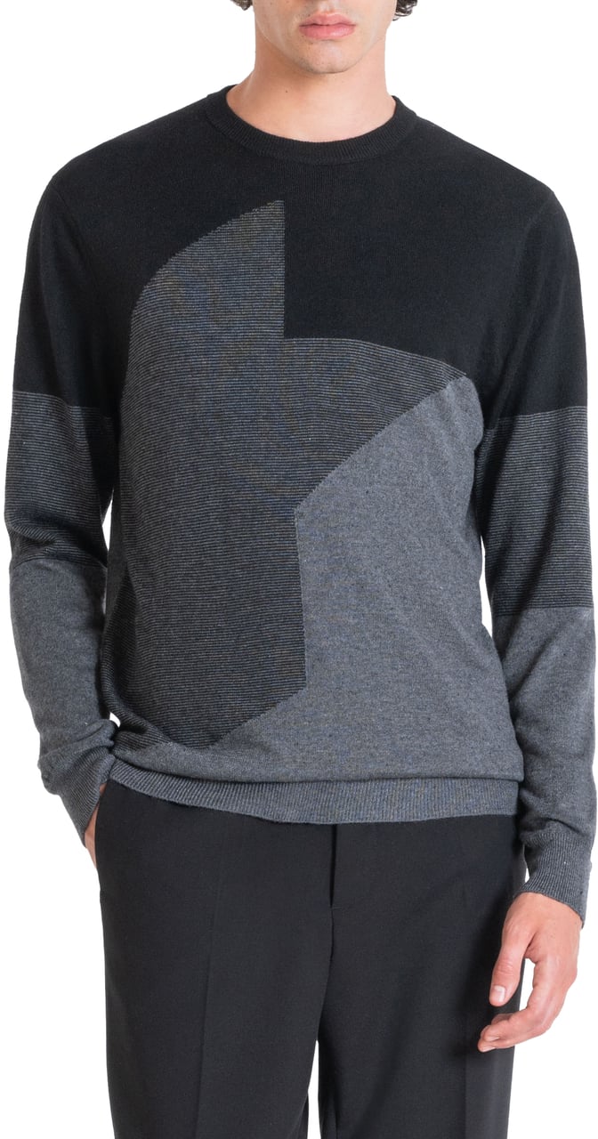 Antony Morato SWEATER REGULAR FIT Zwart