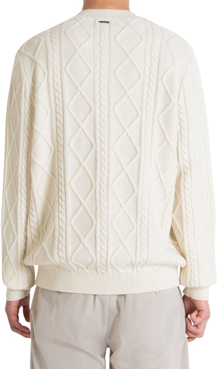 Antony Morato SWEATER REGULAR FIT Wit