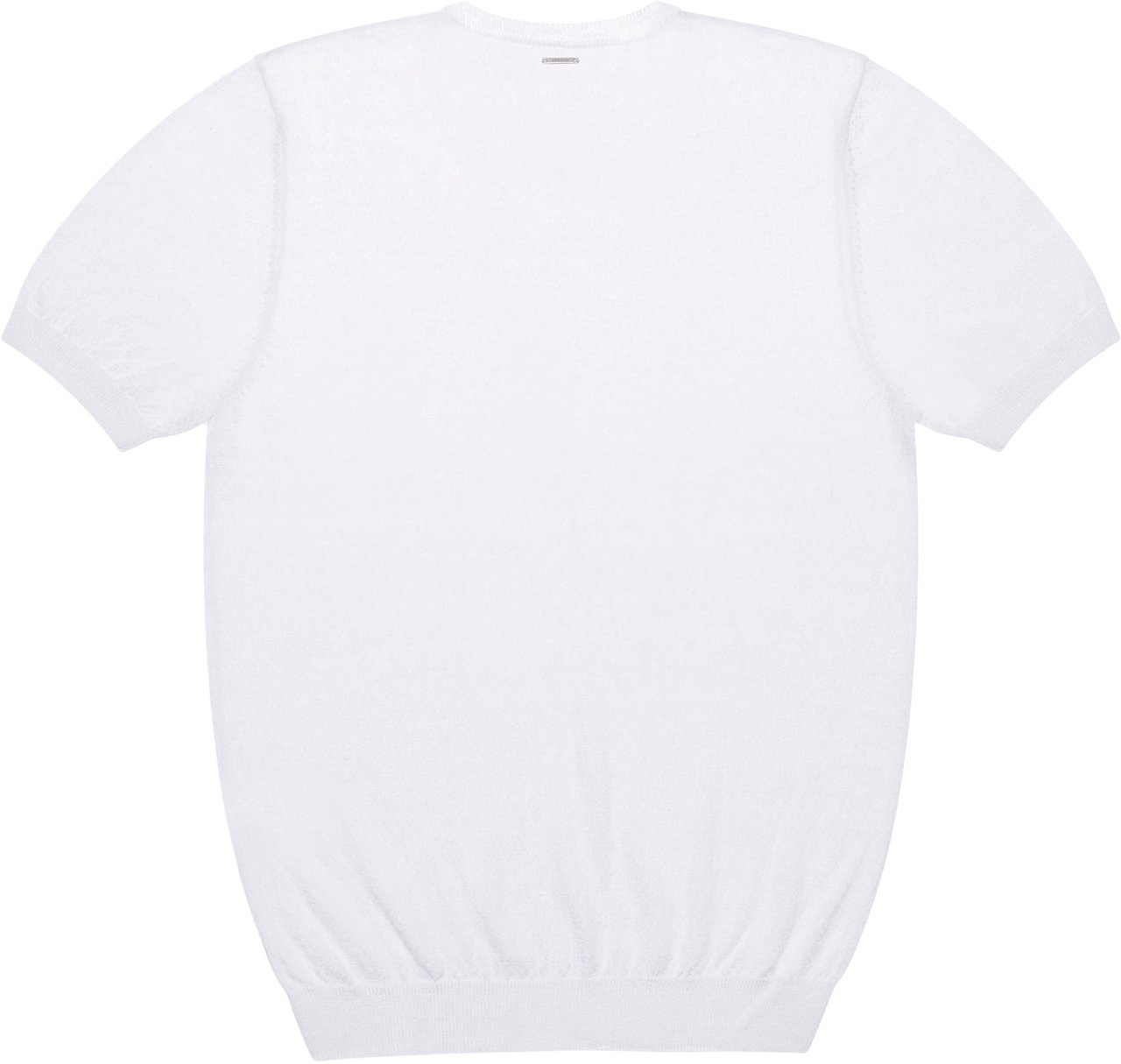 Antony Morato SWEATER REGULAR FIT IN LINEN BLEND YARN WITH LOGOED METAL BADGE Wit