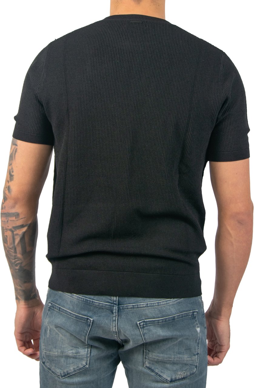 Antony Morato Sweater Regular Fit In Viscose Blend Zwart