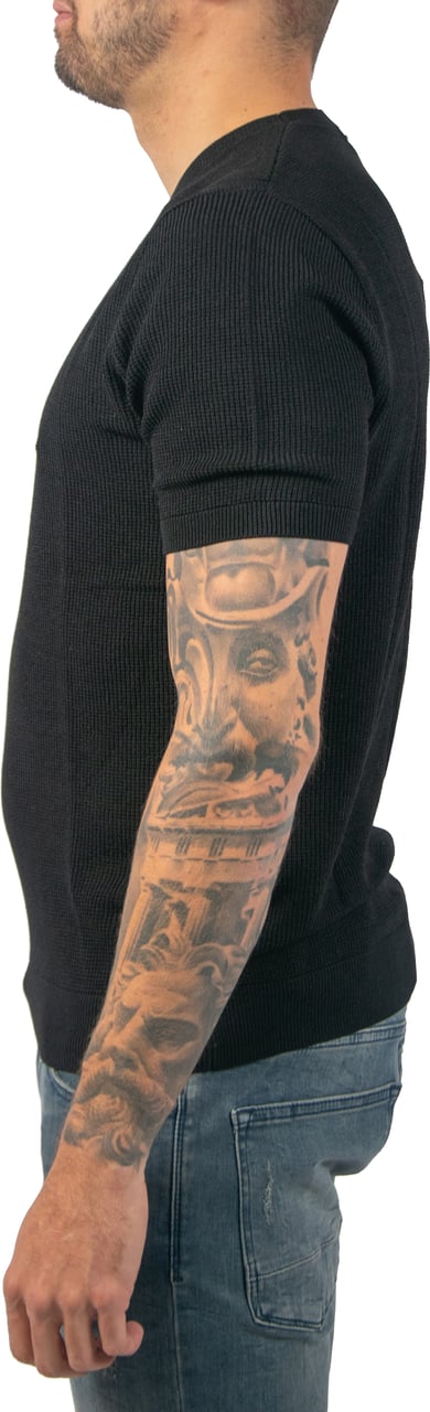 Antony Morato Sweater Regular Fit In Viscose Blend Zwart