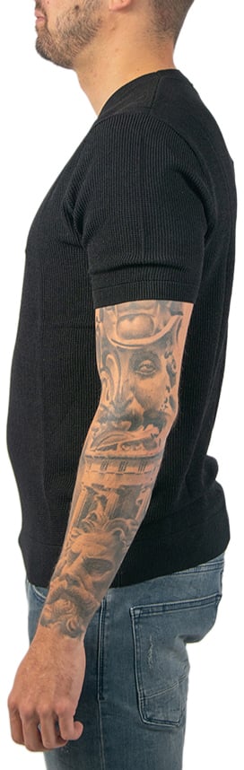 Antony Morato Antony Morato Sweater Regular Fit In Viscose Blend Zwart