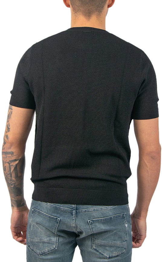 Antony Morato Antony Morato Sweater Regular Fit In Viscose Blend Zwart